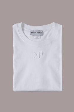White MP T-shirt - 100% cotton