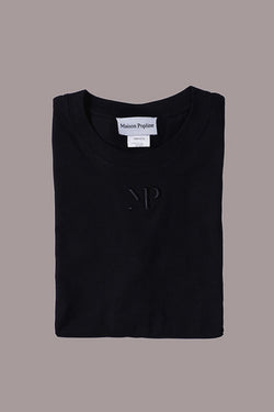 T-shirt Noir MP - 100% coton
